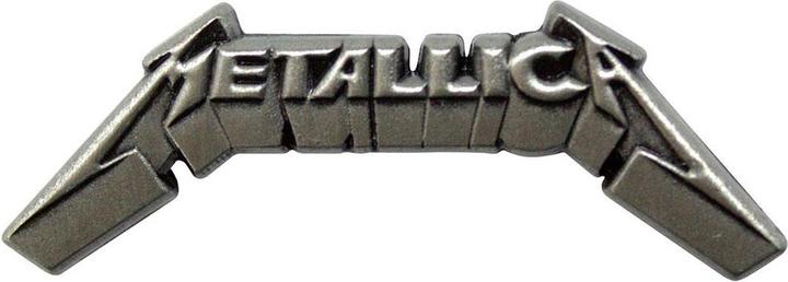 Produktbild Metallica 3DLogo Abzeichen ZinkLegierung
