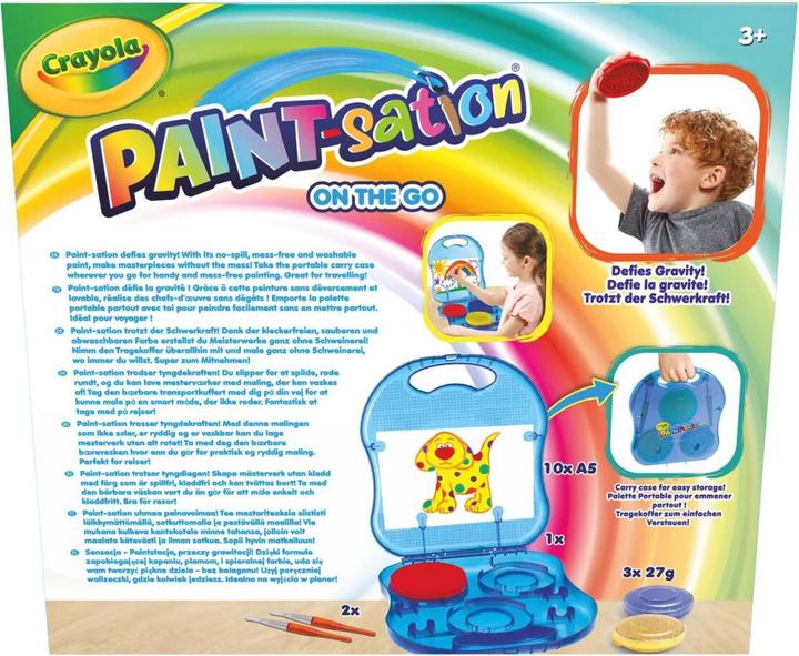 Actual product image Crayola Paint Sation Paint Case On the Go