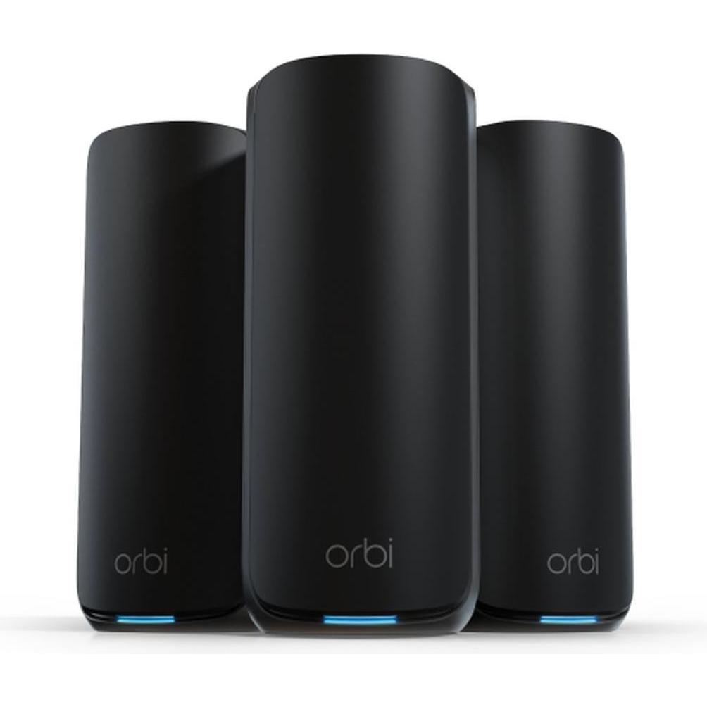 Netgear Orbi 870 Series (RBE873B) 3er Set, Router, Schwarz