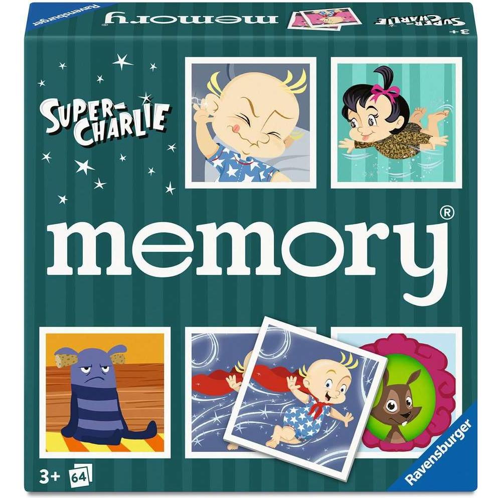 Ravensburger - Super Charlie Memory - (10624924) (Tedesco)