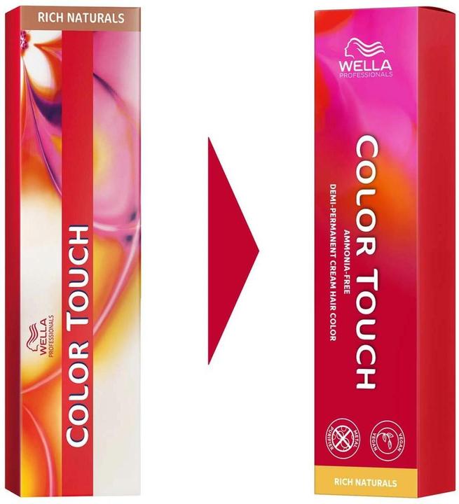 Produktbild Wella Color Touch Rich Naturals - 8/81 (8/81 hellblond perl-asch)