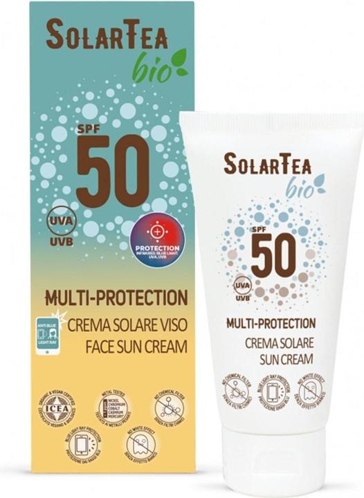 Bema SolarTea Face Protection SPF50 50ml Multi Protection (Sonnencreme Gesicht, SPF 50, 50 ml)