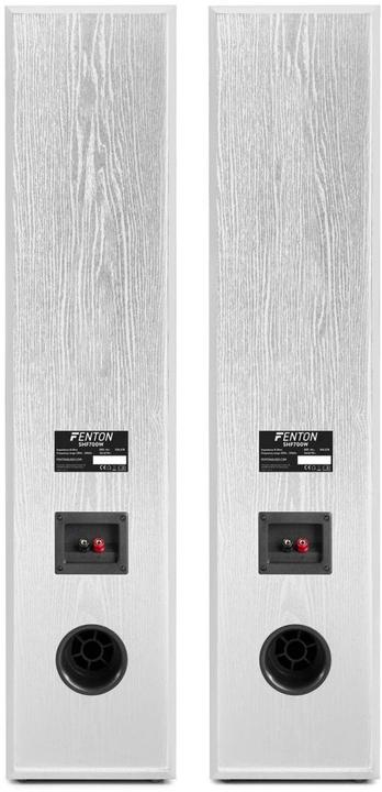 Immagine prodotto Fenton Coppia di diffusori da pavimento SHF700W Bianco, Colore dettagliato: Bianco (1 coppia, 200 W)