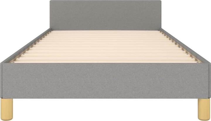 Immagine prodotto vidaXL Bettgestell mit Kopfteil Stoff (120 x 190 cm)