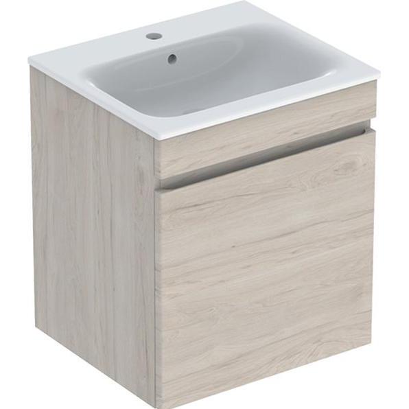 Geberit, Badmöbelset, Renova Plan Set mit Waschtisch u. Unterschrank,1 Schublade, 55x62,2x48cm, 501914