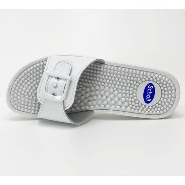 Thumbnail - Mobilex, Damen, Flip-Flop, Wygodne klapki Scholl AIR BAG BIAŁY 44, Weiss, (44)