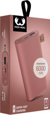 Actual product image Fresh'N Rebel Powerbank (6000 mAh, 10 W, 22.20 Wh)