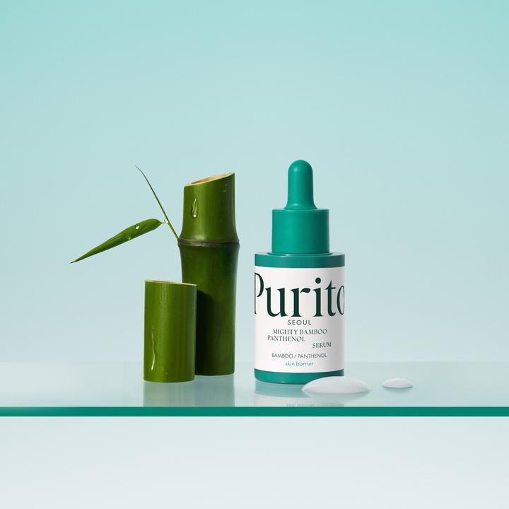 Actual product image Purito Mighty Bamboo Panthenol Glow Serum for Moisture Barrier Repair (30 ml)