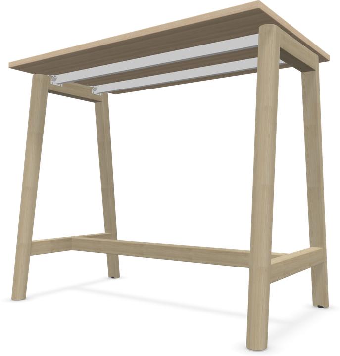 Actual product image Narbutas Nova Wood high table (120 x 70 x 105 cm)