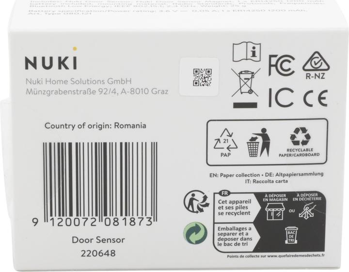 Produktbild Nuki Door Sensor