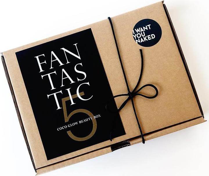 Image du produit I want you naked Fantastic Five Coco Glow Beauty Box (Set soin du corps, Kit de soins du visage)