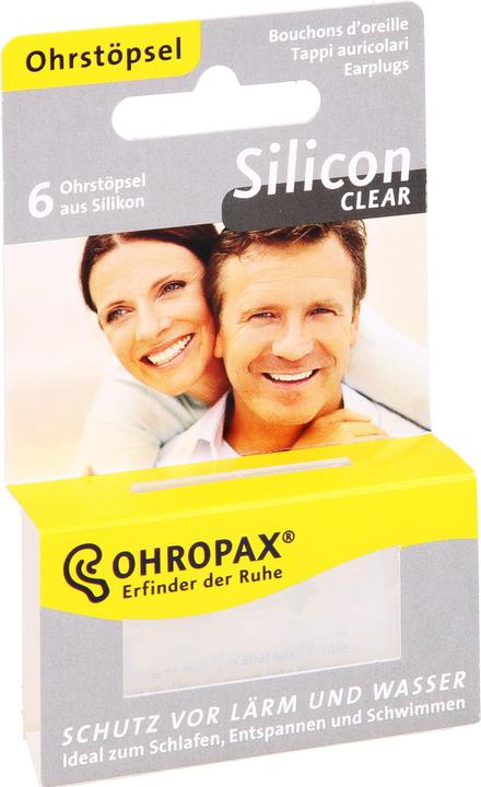Produktbild Ohropax Silicon Clear (6 x)