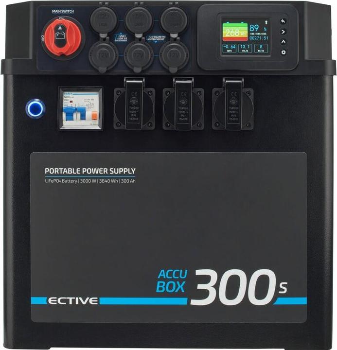 Actual product image Ective AccuBox 300S Powerstation (3840 Wh, 38.60 kg)