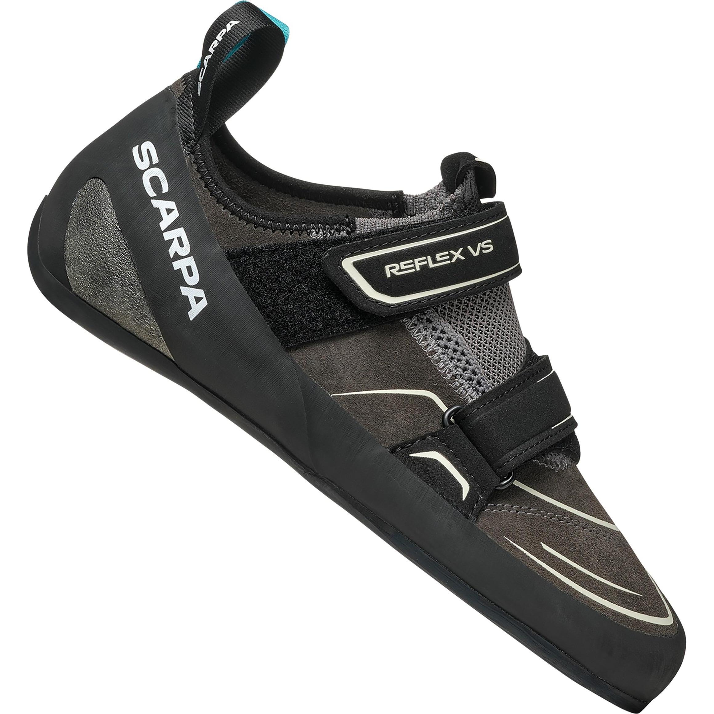 Scarpa, Herren, Kletterschuhe, Reflex VS (38.5), Schwarz