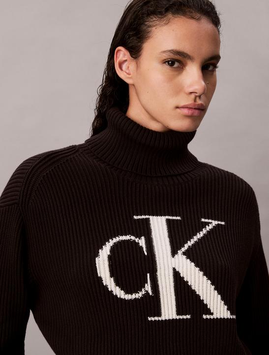 Produktbild Calvin Klein Jeans Blown Up Ck Loose Sweater Contra (M)