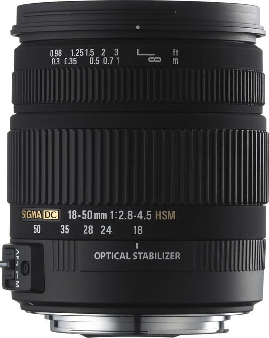 Sigma Objektiv 18-50mm, f/2.8-4.5 DC OS HSM, Canon