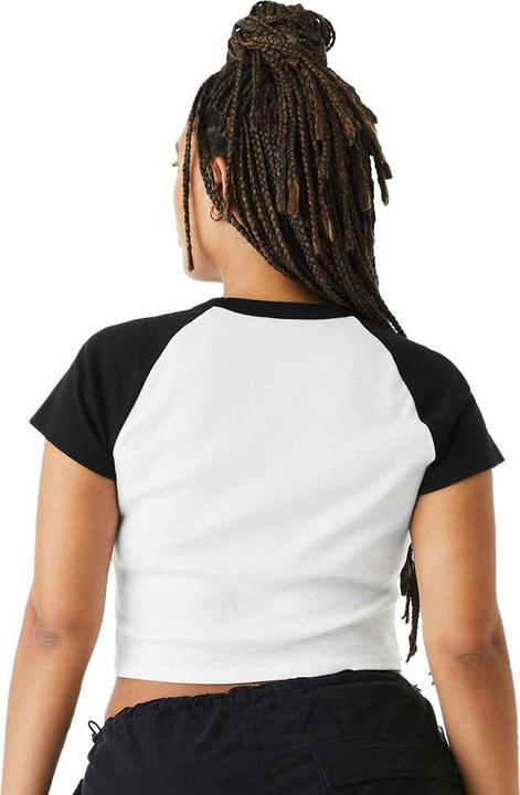 Produktbild Bella Canvas Baby MicroRib Raglan TShirt (M)
