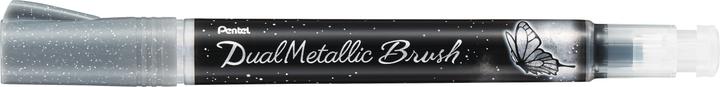 Produktbild Pentel Pinselstift Dual Metallic Brush (Silber, 1 x)
