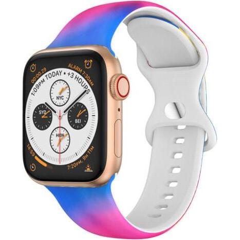 Strap-it Armband (Silikon, Apple Watch), Uhrenarmband