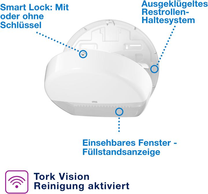 Immagine prodotto Tork Distributore di carta igienica ® Mini Jumbo Roll