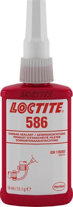 Productafbeelding Loctite Draadafdichting (Rood, 50 ml)