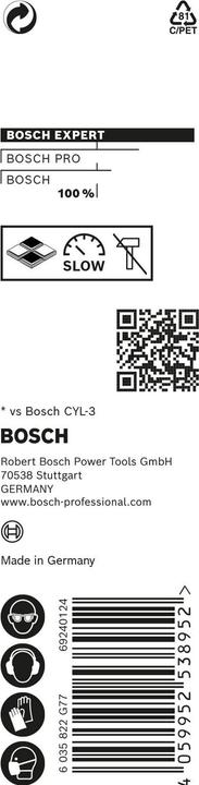 Immagine prodotto Bosch Professional Zubehör Trapano multi-costruzione EXPERT CYL-9, 3,5 x 40 x 70 mm (3,5 millimetri)