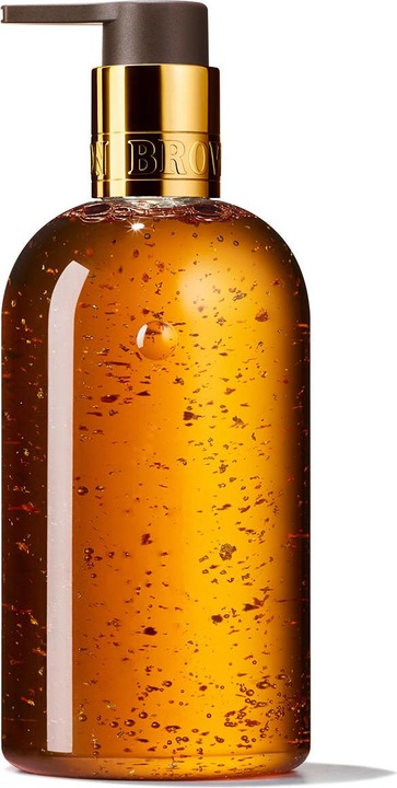 Actual product image Molton Brown Festive Frankincense & Allspice Fine Liquid Hand Wash Mesmerising Oudh Accord & Gold (Liquid soap, 300 ml)