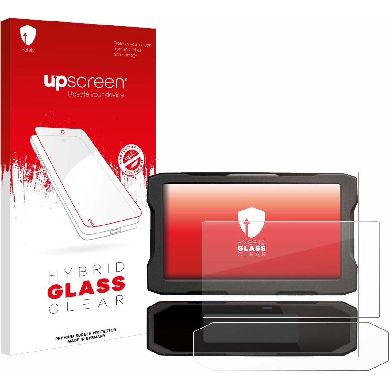 upscreen, Fahrzeug Navigation Zubehör, Schutzglas Schutzfolie Displayschutz Display Schutz Glas Folie klar