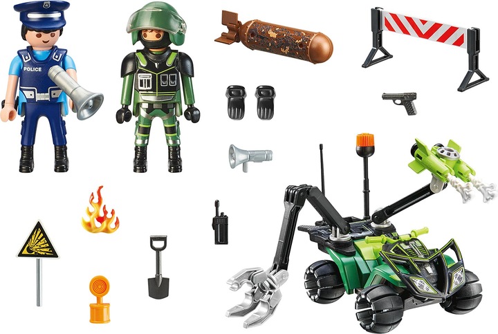 Produktbild Playmobil Starter Pack Polizei: Gefahrentraining (70817, Playmobil City Action)