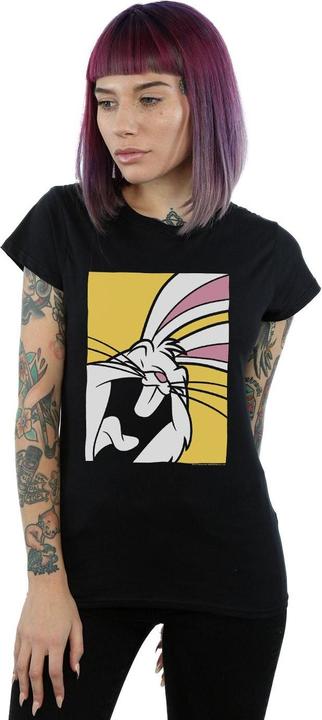Actual product image Looney Tunes Womens/Ladies Bugs Bunny Laughing Cotton T-Shirt (M)