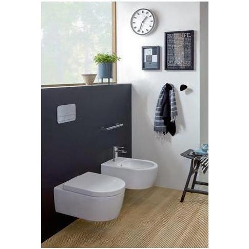 Thumbnail - Villeroy & Boch, Toilette + Bidet, V&B Combi-Pack AVENTO m WWC ti. DF und WC-Sitz we C+