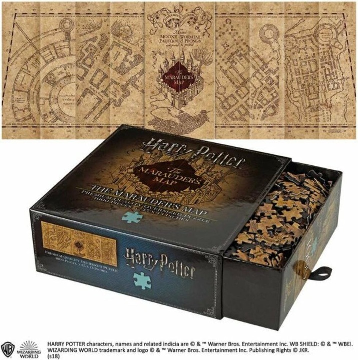 Immagine prodotto Noble Collection Harry Potter: La mappa dei predoni (1000 pezzi)