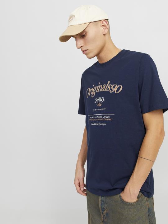Actual product image Jack & Jones Gedruckt Rundhalsausschnitt T-shirt T-shirt (XXL)