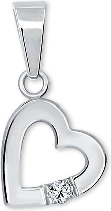 Image du produit Brilio Silver - Romantic pending Heart with crystal 446 001 00367 04