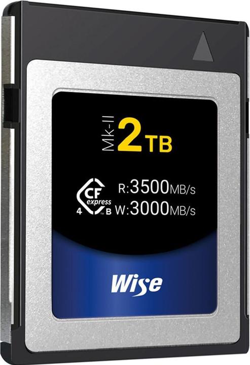 Actual product image Wise CFexpress 4.0 Type B Mk-II 2TB WI-CFX4-B2048M2 (2000 GB, CFexpress type B)
