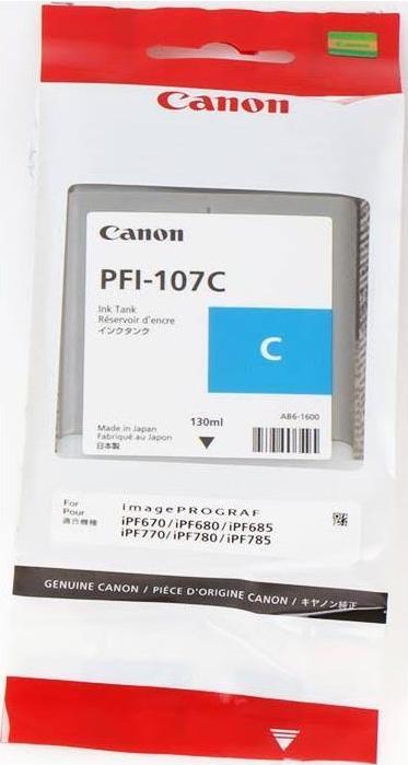 Actual product image Canon Pfi-107c (C)