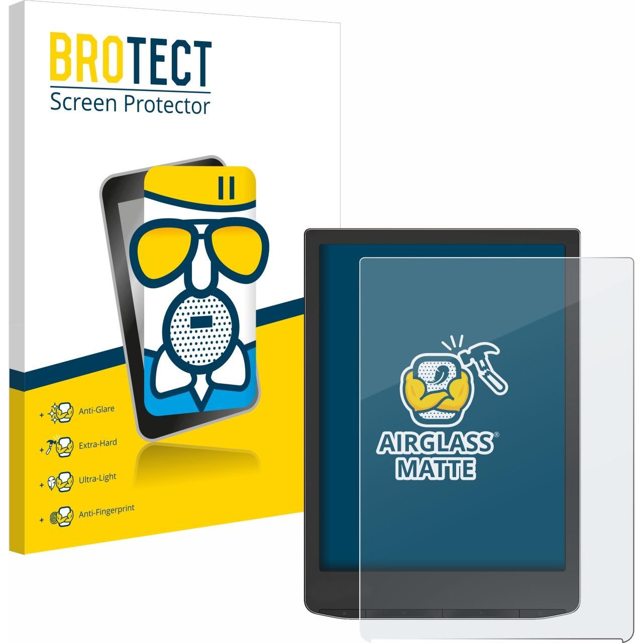 BROTECT AirGlass Panzerglasfolie Matt, eReader Zubehör, Grau