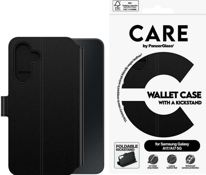 Actual product image PanzerGlass Care Feature Wallet Case (Samsung Galaxy A17)