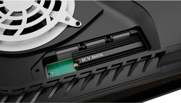Actual product image Icy Box Kühlkörper IcyBox M.2 SSD Kühlkörper für PlayStation 5