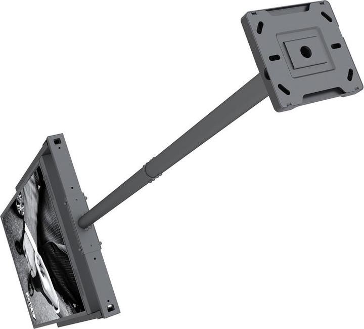 Image du produit Multibrackets Support plafond série OM, noir,1500-3000mm (Tube de prolongation)