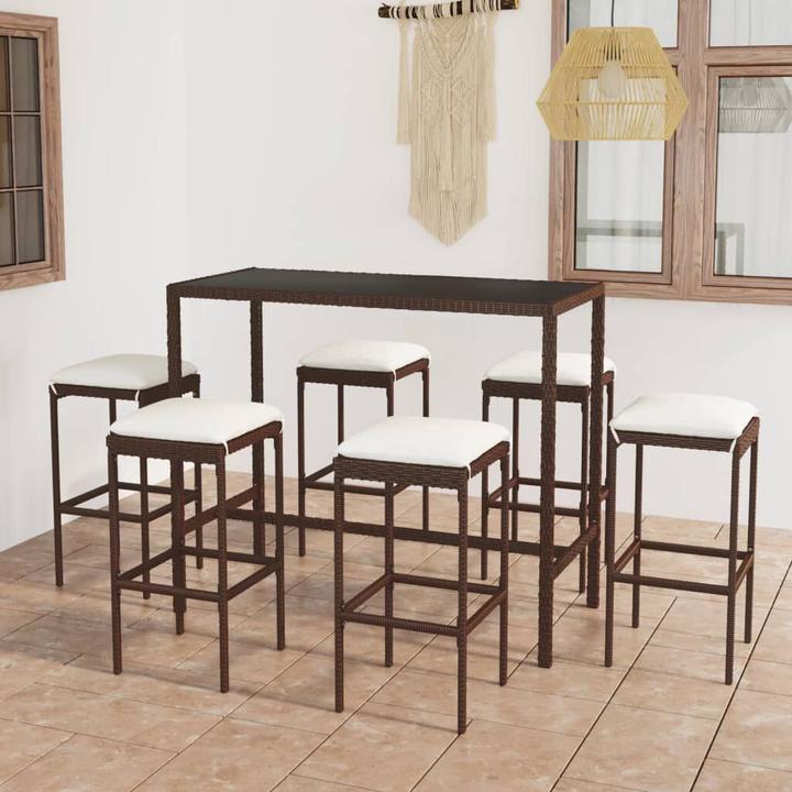 Produktbild vidaXL Bar-Set (38 x 38 x 110 cm)