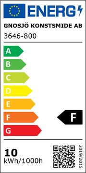 Energie-Label Konstsmide Lichterkette (4.19 m)