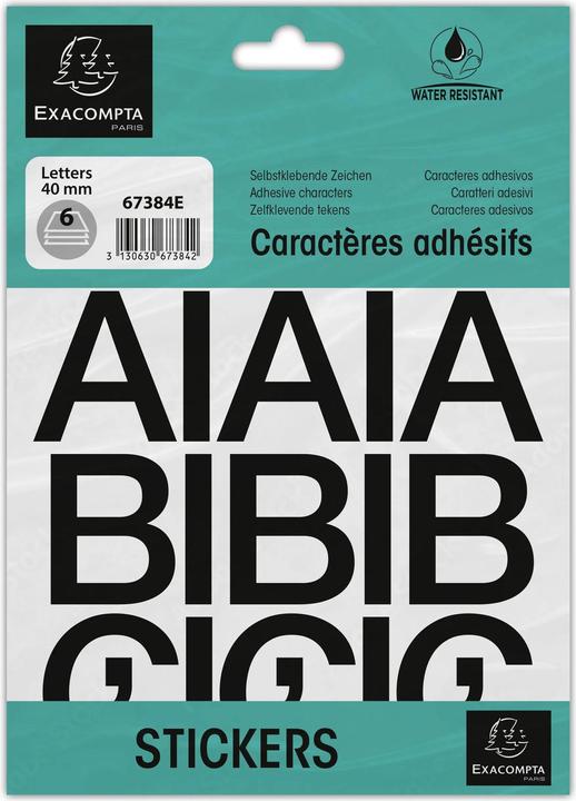 Label énergétique Exacompta Signalisation