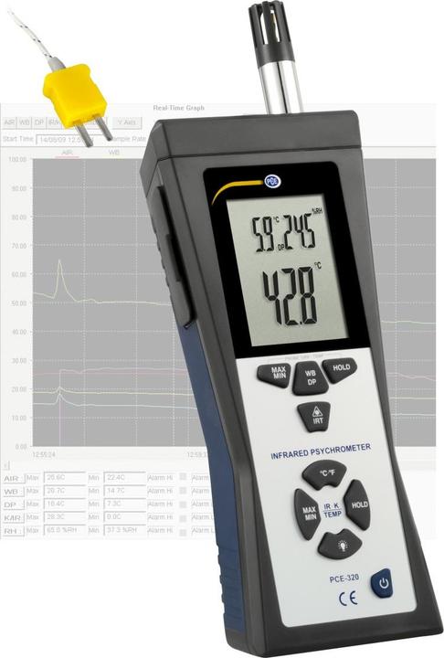 Actual product image PCE Instruments Hygrometer