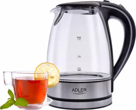 Image du produit Adler Bouilloire (1.70 l, Prise UE)