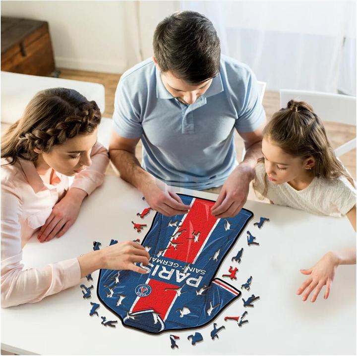 Image du produit Iconic PSG FC - Maillot - Puzzle en bois Taille L (500 pièces) (500 pièces)