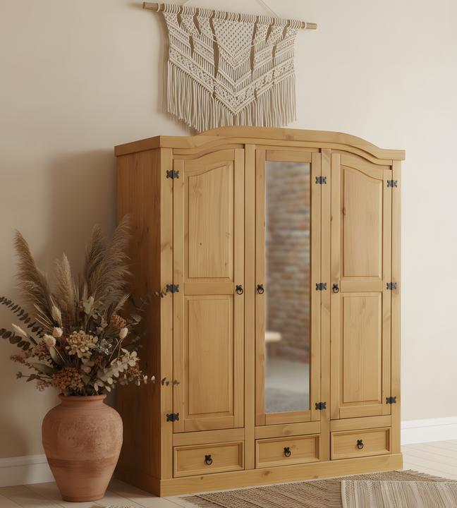 Produktbild Ebuy24 Kleiderschrank New Mexico (157 x 57 x 193 cm)