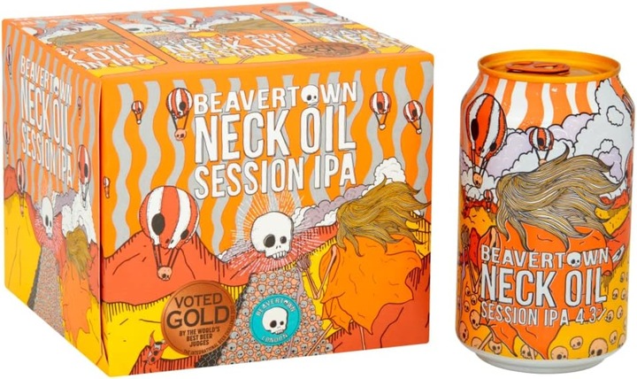 Actual product image Beavertown Neck Oil (24 x 33 cl)