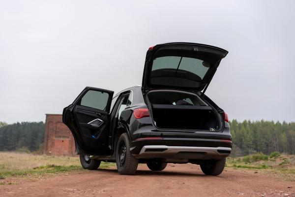 Actual product image Carshades Sun visors for Audi Q3 from 2019 (Not for Sportback)