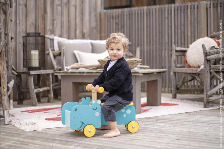 Produktbild Janod Nilpferd mit beweglichem Vorderteil